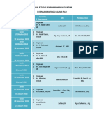 Jadwal Petugas Pembinaan Mental