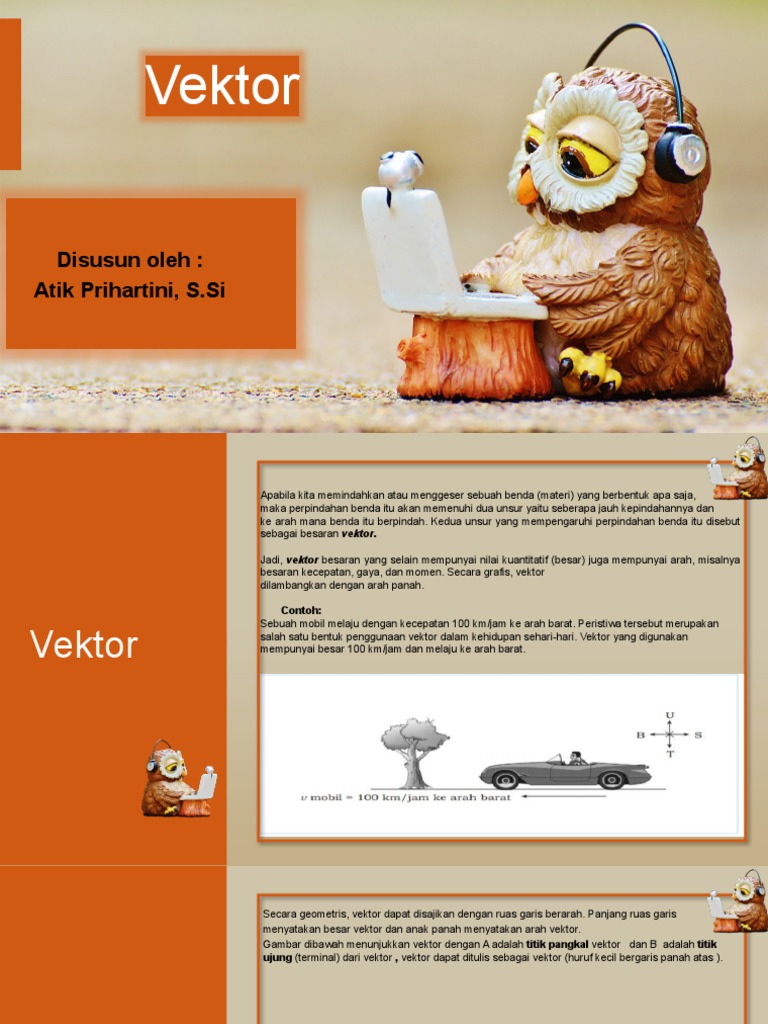 Konsep Dasar Vektor dan Aplikasinya | PDF
