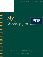 Self Wellness Simple Journal