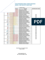 Jadwal Program Hari Rabu Literasi Agama & Kamis Cerdas