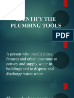 Identify The Plumbing Tools
