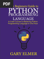 Python Programming Language A Crash Course To Mast