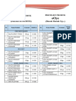 PRICELIST HATO OOYE Per Desember 2021