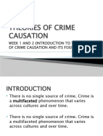 Fstheocrim Week 1 and 2