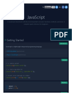 JavaScript Cheat Sheet & Quick Reference