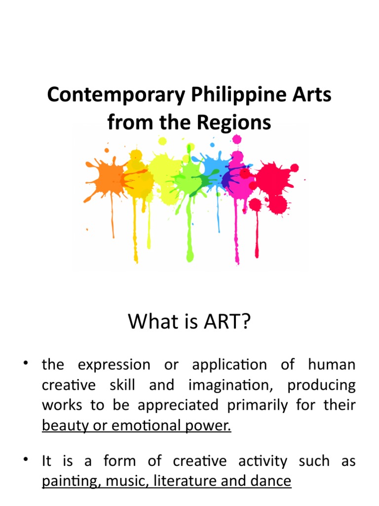 Seven Elements of Contemporary Art | PDF | Social Science | Art