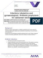 Antibiotic Prophylaxis For Caesarean Section