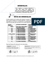 Intervalos y Escalas