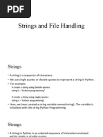 Python Strings