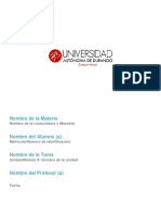 Formato UAD para Entrega de Trabajos