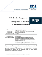 Management of Needlestick and Similar Injuries Policy 2017 2