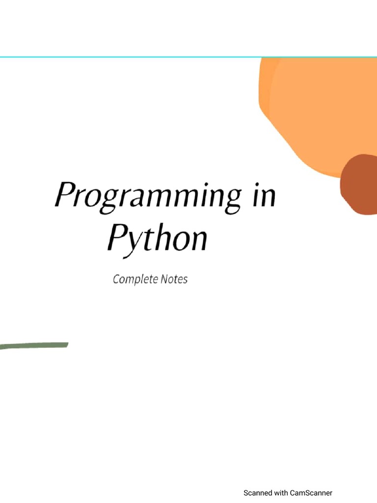 Python | PDF