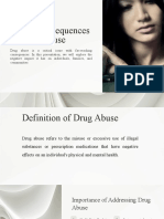 Social Consequences of Drug Abuse