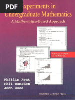 Vdoc - Pub Experiments in Undergraduate Mathematics A Mathematica Based Approach