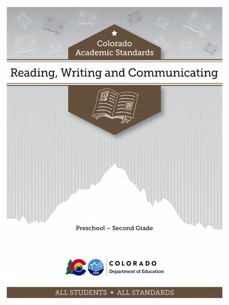 Reading, Writing, and Communicating P2 2020 Colorado Academic