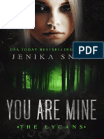 (Livro 2) You Are Mine - The Lycans - Jenika Snow - HBMM