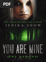 (Livro 2) You Are Mine - The Lycans - Jenika Snow - HBMM