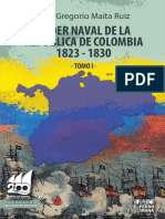 Poder Naval de La República de Colombia 1823 - 1830 Tomo I