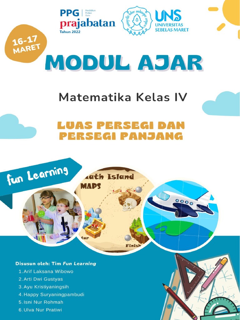 Modul Ajar Matematika Kelas 4: Luas | PDF | Karier & Perkembangan