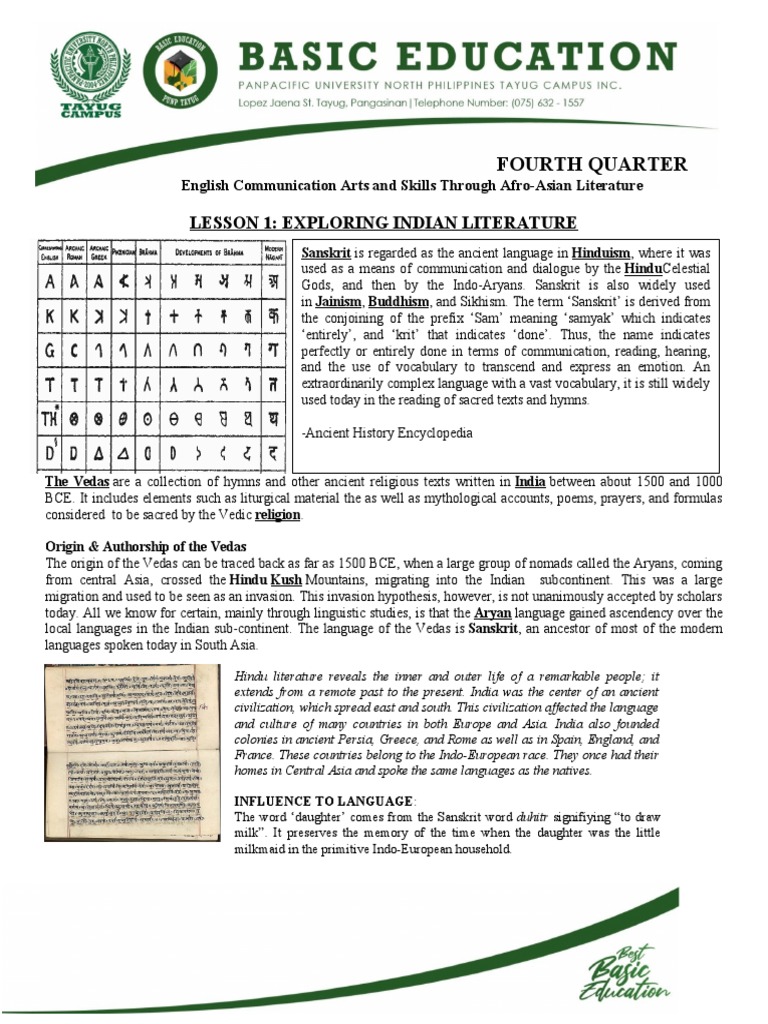 lesson-1-exploring-indian-literature-pdf-vedas-sanskrit