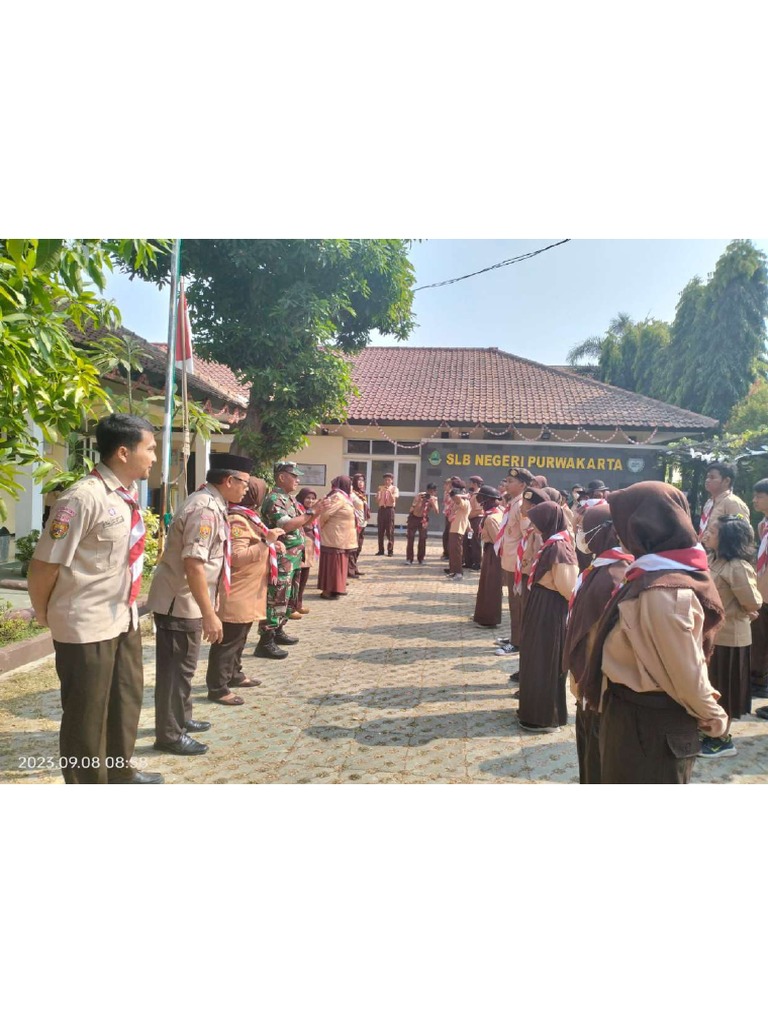 Melaksanakan pembelajaran pramuka dengan babinsa gabung file pdf