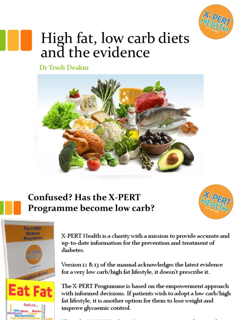 Low Carb Diets and Diabetes Management | PDF | Fat | Low Carbohydrate Diet