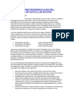 Enfermedades Profesionales Del Intérprete de Lengua de Signos