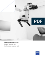 Opmi Pico Brochure en 30 010 0186vii Dental Surgical Microscope