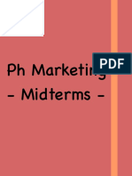 PH Marketing Midterms