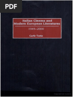 Carlo Testa - Italian Cinema and Modern European Literatures - 1945-2000 (2002) - 2