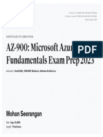 Microsoft Azure AZ 900 Notes | PDF | Cloud Computing | Microsoft Azure