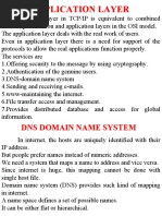 Application Layer Unit 7 Cse 3