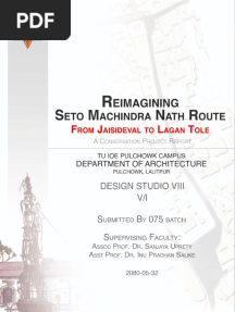 Conservation Studio 2023 - B.Arch