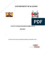 Kajiado County Integrated Development Plan 2018-2022