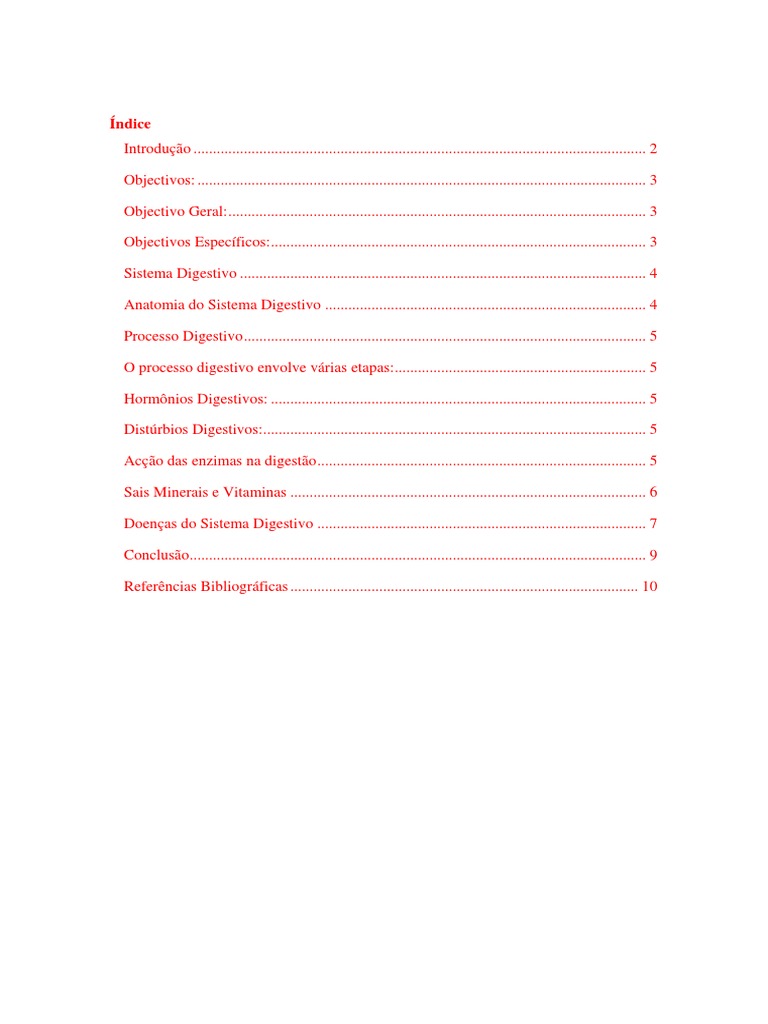 Sistema Digestivo Pdf Digestão Sistema Digestivo Humano