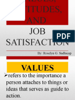 Values, Attitudes PPT Report in Educ 203