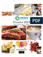 Euraco Wholesale Product Price List - Pastry Jul 2021
