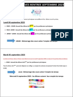 Document de Rentree