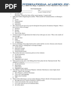 Oral Communication Finals