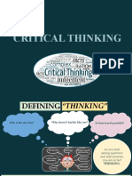Animated PPT - Critical Thinking