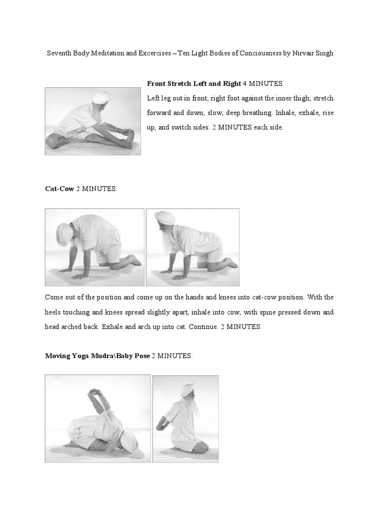 Seventh Body Meditation Exercises | PDF | Human Anatomy