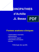 Tendinites D'achille