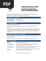 2.2 ID2 Support Document - Safety Data Sheet