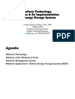 Battery Technology System and Energy Storage System - 25 September 2021