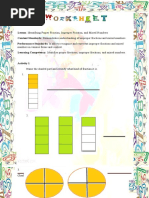 Identifying Proper Fraction, Improper Fraction, and Mixed Numbers