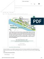 What Is Urban Design