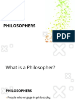 M2 - Philosophers