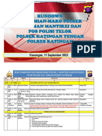 Rundown Peresmian Mako Polsek S. Mantikei Dan Pos Telok Polsek Kat. Tengah