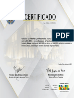 Certificado - CVE