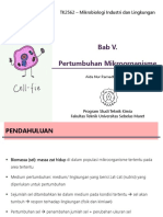 Pertumbuhan Mikroorganisme - Faktor Pengaruh